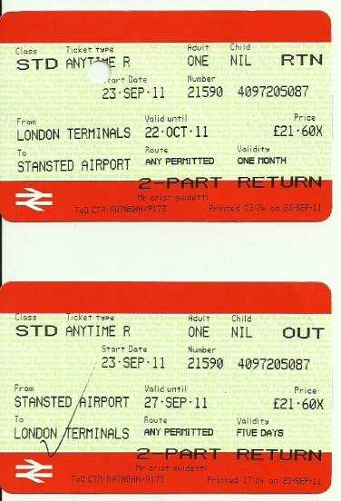 Stansted Express, raggiungere Londra in 45 minuti – Dove comprarlo e come usarlo
