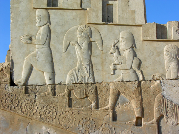 Un dettaglio della splendida Persepoli