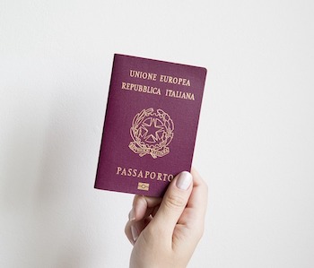 Rilascio del passaporto